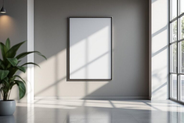 Cadre aluminium affiche moderne : guide et conseils de choix
